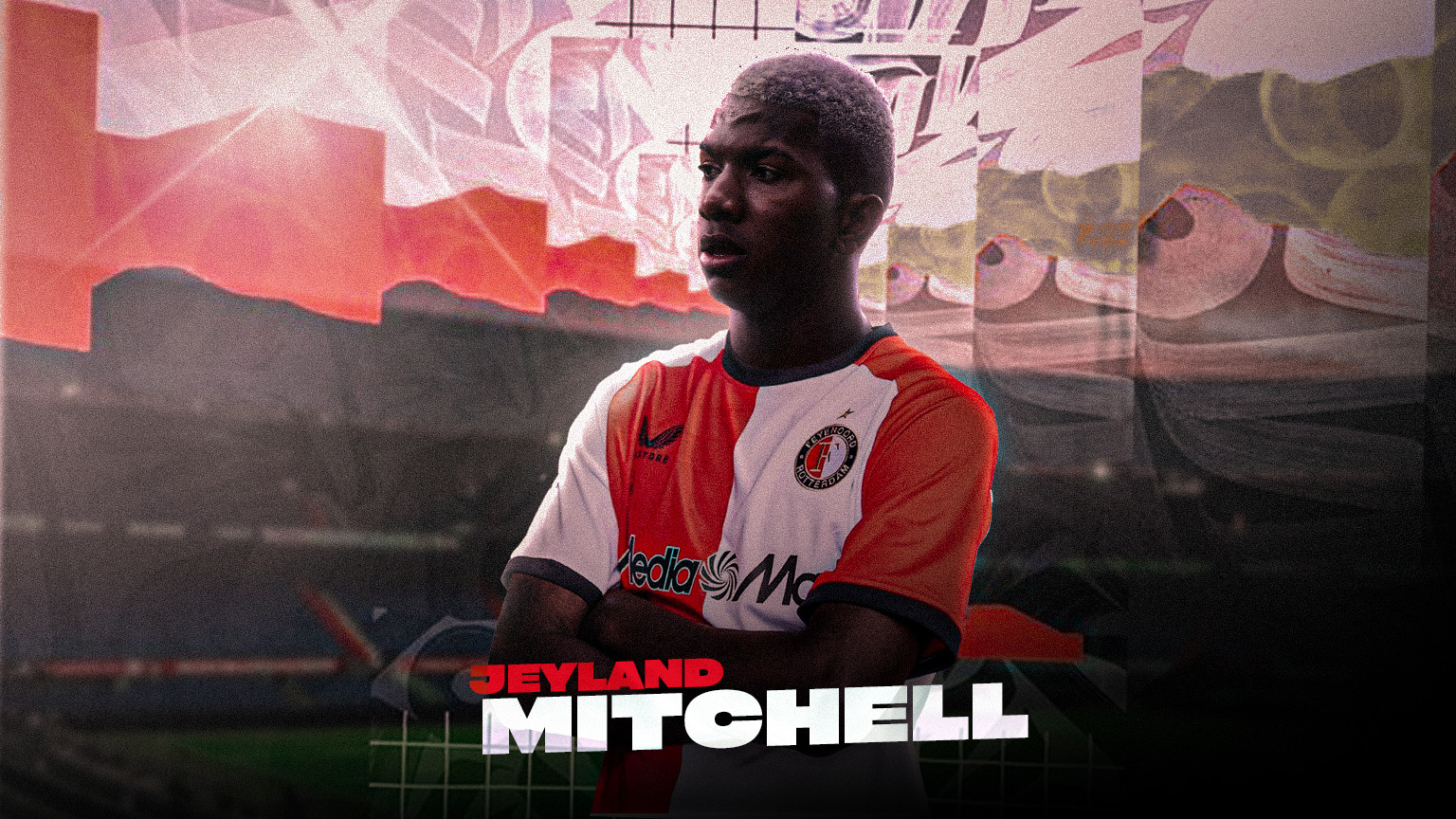 Feyenoord presenteert Jeyland Mitchell
